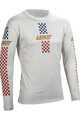 LEATT Langarm Fahrradtrikot für den Sommer - MTB ENDURO 4.0 - Weiß