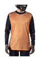 LEATT Langarm Fahrradtrikot für den Sommer - MTB ENDURO 4.0 - Braun/Schwarz