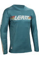 LEATT Langarm Fahrradtrikot für den Sommer - MTB ENDURO 4.0 - Blau