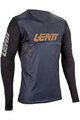 LEATT Langarm Fahrradtrikot für den Sommer - MTB GRAVITY 5.0 - Schwarz