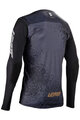 LEATT Langarm Fahrradtrikot für den Sommer - MTB GRAVITY 5.0 - Schwarz