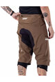 LEATT Fahrradshorts ohne Träger - MTB ENDURO 3.0 - Braun