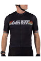 LEATT Kurzarm Fahrradtrikot - MTB ENDURANCE 6.0 - Schwarz