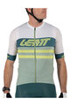 LEATT Kurzarm Fahrradtrikot - MTB ENDURANCE 6.0 - Grün/Grau