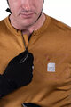 LEATT Langarm Fahrradtrikot für den Winter - MTB TRAIL 4.0 - Braun