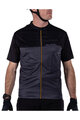 LEATT Kurzarm Fahrradtrikot - MTB TRAIL 3.0 - Schwarz