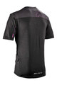 LEATT Kurzarm Fahrradtrikot - MTB TRAIL 1.0 - Schwarz