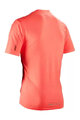 LEATT Kurzarm Fahrradtrikot - MTB TRAIL 1.0 X-FLOW - Rot