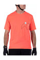 LEATT Kurzarm Fahrradtrikot - MTB TRAIL 1.0 X-FLOW - Rot
