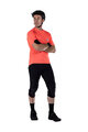 LEATT Kurzarm Fahrradtrikot - MTB TRAIL 1.0 X-FLOW - Rot