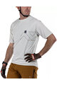 LEATT Kurzarm Fahrradtrikot - MTB TRAIL 1.0 X-FLOW - Grau