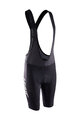 LEATT Kurze Fahrradhose mit Trägern - BIB MTB ENDURANCE 6.0 - Schwarz
