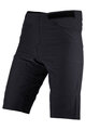 LEATT Fahrradshorts ohne Träger - MTB TRAIL 3.0 - Schwarz