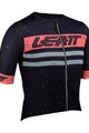 LEATT Kurzarm Fahrradtrikot - MTB ENDURANCE 6.0 W - Schwarz