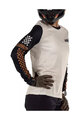 LEATT Langarm Fahrradtrikot für den Sommer - MTB ENDURO 4.0 W - Weiß/Schwarz
