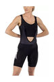 LEATT Kurze Fahrradhose mit Trägern - BIB MTB ENDURANCE 6.0 W - Schwarz