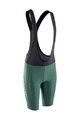 LEATT Kurze Fahrradhose mit Trägern - BIB MTB ENDURANCE 6.0 W - Grün