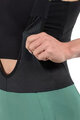 LEATT Kurze Fahrradhose mit Trägern - BIB MTB ENDURANCE 6.0 W - Grün