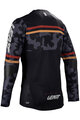 LEATT Langarm Fahrradtrikot für den Sommer - MTB GRAVITY 4.0 - Schwarz