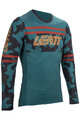 LEATT Langarm Fahrradtrikot für den Sommer - MTB GRAVITY 4.0 - Lila