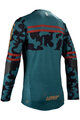 LEATT Langarm Fahrradtrikot für den Sommer - MTB GRAVITY 4.0 - Lila