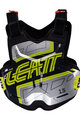 LEATT Brust- und Rückenprotektor - CHEST PROTECTOR TORQUE 1.5 - Schwarz/Gelb