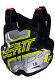 LEATT Brust- und Rückenprotektor - CHEST PROTECTOR TORQUE 1.5 - Schwarz/Gelb