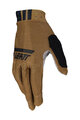 LEATT Langfinger-Fahrradhandschuhe - MTB 2.0 X-FLOW - Braun