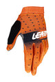 LEATT Langfinger-Fahrradhandschuhe - MTB 1.0 GRIPR - Orange
