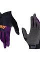 LEATT Langfinger-Fahrradhandschuhe - MTB 1.0 GRIPR W - Lila