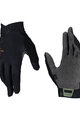 LEATT Langfinger-Fahrradhandschuhe - MTB 1.0 GRIPR W - Schwarz