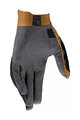 LEATT Langfinger-Fahrradhandschuhe - MTB 1.0 GRIPR - Braun