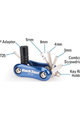 PARK TOOL Multikey - MULTI KEY MT-20 PT-MT-20 - Blau