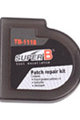 SUPER B Flickzeug - SET OF PATCHES TB-1118 - Schwarz