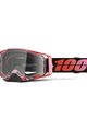 100% SPEEDLAB Fahrradsonnenbrille - ARMEGA - Rot/Schwarz
