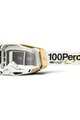 100% SPEEDLAB Fahrradsonnenbrille - RACECRAFT 2 - Gold/Elfenbein/Schwarz
