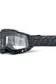 100% SPEEDLAB Fahrradsonnenbrille - ACCURI 2 - Schwarz/Weiß