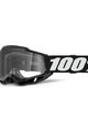 100% SPEEDLAB Fahrradsonnenbrille - ACCURI 2 - Schwarz/Weiß
