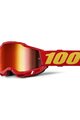 100% SPEEDLAB Fahrradsonnenbrille - ACCURI 2 - Rot/Gelb