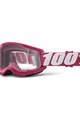 100% SPEEDLAB Fahrradsonnenbrille - STRATA 2 - Rosa/Weiß