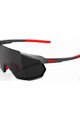 100% SPEEDLAB Fahrradsonnenbrille - RACETRAP 3.0 - Rot/Grau/Schwarz
