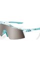 100% SPEEDLAB Fahrradsonnenbrille - SPEEDCRAFT SL - Hellgrün/Silber