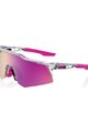 100% SPEEDLAB Fahrradsonnenbrille - SPEEDCRAFT XS - Transparent/Lila