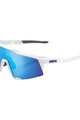 100% SPEEDLAB Fahrradsonnenbrille - SPEEDCRAFT - Weiß/Blau