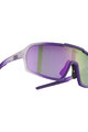 NEON Fahrradsonnenbrille - ARIZONA SMALL - Lila/Transparent