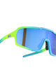 NEON Fahrradsonnenbrille - ARIZONA 2.0 - Blau/Gelb