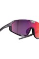 NEON Fahrradsonnenbrille - CANYON - Lila/Schwarz