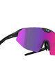 NEON Fahrradsonnenbrille - FLAME - Schwarz