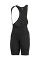 ALÉ Kurze Fahrradhose mit Trägern - ALÉ R-EV1 VELOCITY HD RACE - Schwarz