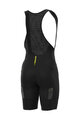 ALÉ Kurze Fahrradhose mit Trägern - ALÉ R-EV1 VELOCITY HD RACE - Schwarz